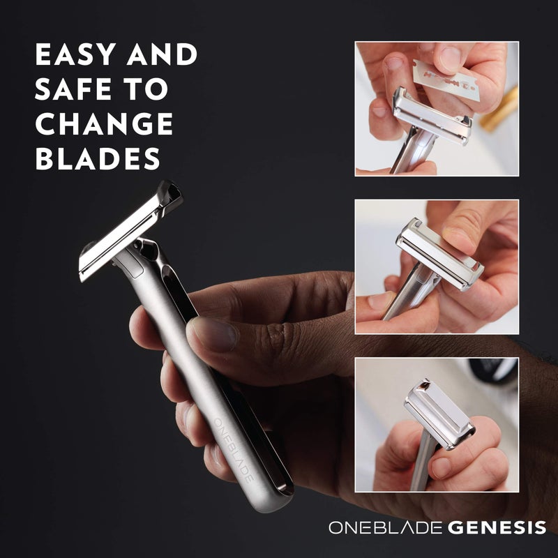 OneBlade 60 Feather FHS-10 Japanese Steel Razor Blades - Refill for OneBlade Core, Hybrid, & Genesis Razors - Single Blade Razor - Image 5